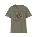 Bigfoot Polaroid T‑Shirt — Sasquatch Retro 70s Forest Graphic Tee