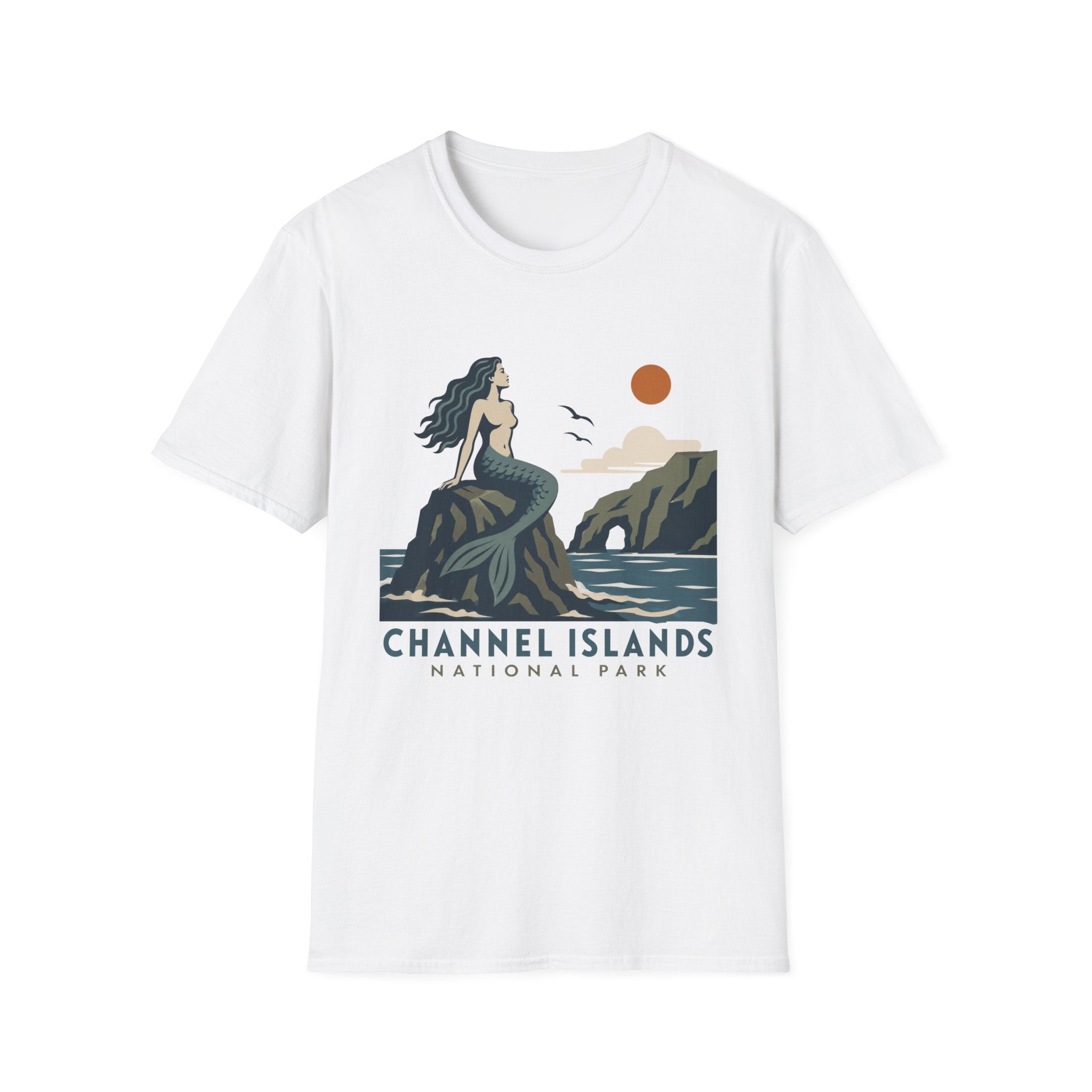 Mermaid Cliff T-Shirt — Channel Islands National Park Sunset Tee