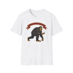 Expert Social Distancer T-Shirt — Funny Bigfoot Coffee Graphic American Traditional Tattoo Tee