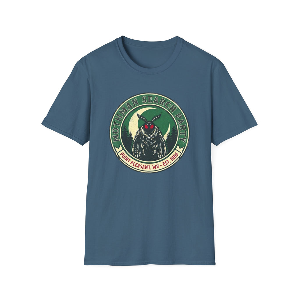 Mothman Search Party T-Shirt — Vintage Cryptid Graphic Tee