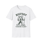 Bigfoot Hiking Club T-Shirt — Vintage Sasquatch Backpacking Tee