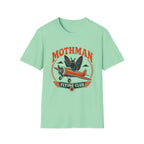 Mothman Flying Club T‑Shirt - Retro 70s Airplane
