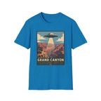 Grand Canyon UFO T-Shirt — Retro Alien Abduction National Parks Poster Tee