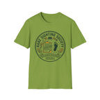 Rare Sighting Society T-Shirt — "Verified" Bigfoot Conservation Badge
