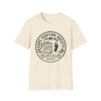 Rare Sighting Society T-Shirt — "Verified" Bigfoot Conservation Badge