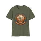 Desert Cryptid Service T-Shirt — Retro Desert Jackalope Graphic
