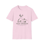 Rocky Mountain Jackalope T-Shirt — Mountain Nature Graphic Tee