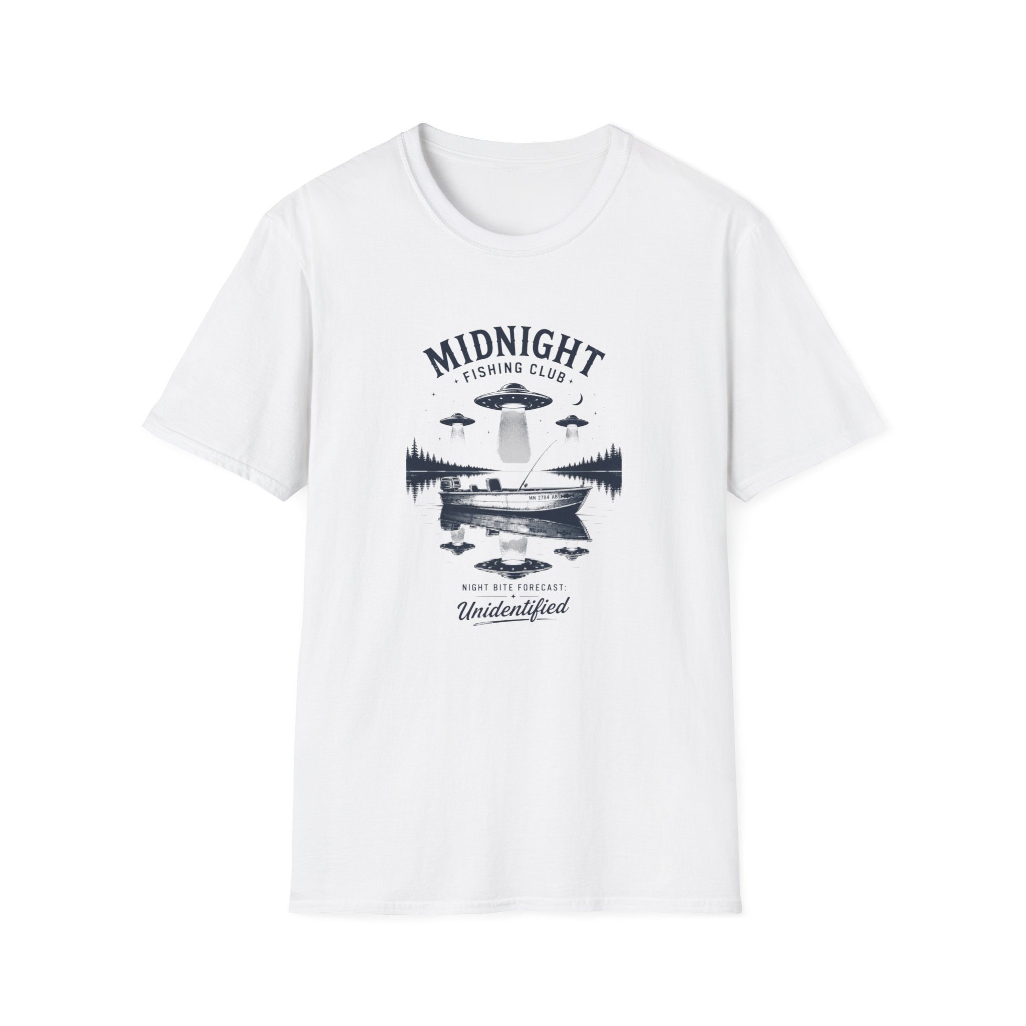 Midnight Fishing Club T-Shirt — UFO Lake Graphic Tee