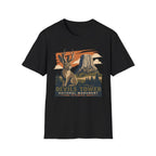 Devils Tower Jackalope T-Shirt — Retro National Monument Tee