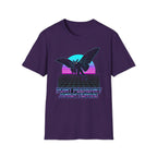Mothman Retro T-Shirt — Vintage 80s Synthwave Cryptid Tee