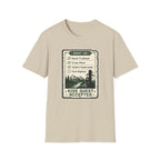 Bigfoot Retro Gaming T-Shirt — 'Quest Log: Side Quest Accepted' Hiking Adventure Graphic Tee