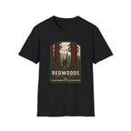 Redwoods National Park Bigfoot T‑Shirt — Vintage Forest Adventure Tee