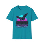 Mothman Retro T-Shirt — Vintage 80s Synthwave Cryptid Tee