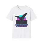 Mothman Retro T-Shirt — Vintage 80s Synthwave Cryptid Tee
