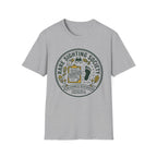 Rare Sighting Society T-Shirt — "Verified" Bigfoot Conservation Badge